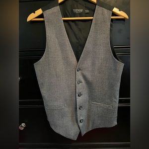 ‼️Rare Topman Premium wool vest. Only worn a few times. Smoke-free environment.